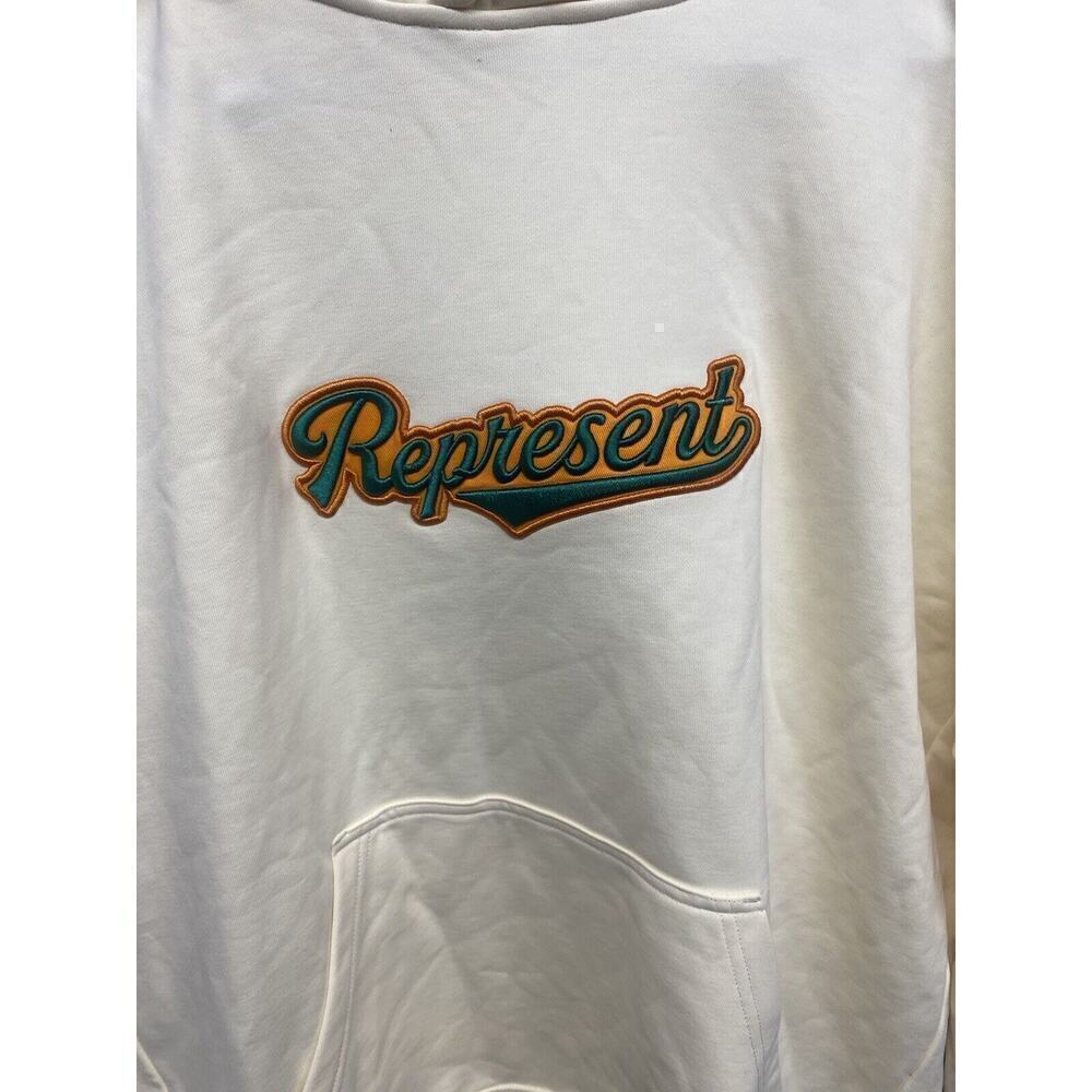 Represent hoodie‎ Size Large Pale Yellow Soft NEW - Picture 2 of 7
